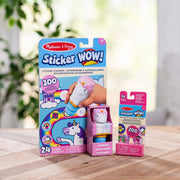 Sticker WOW!™ Unicorn Bundle: Activity Pad & Sticker Stamper + Mini Activity Pad and 200 Refill Stickers F2