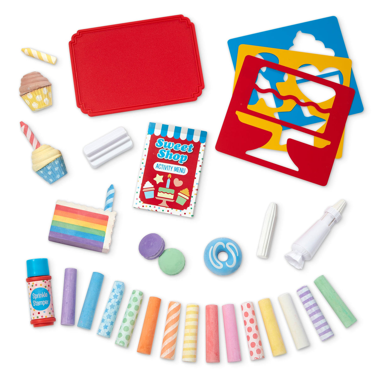 Sweet Shop Chalk Play Set X8