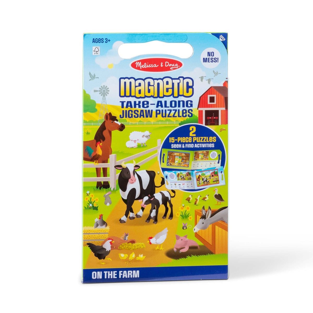 Take-Along Magnetic Jigsaw Puzzles – On the Farm Z5