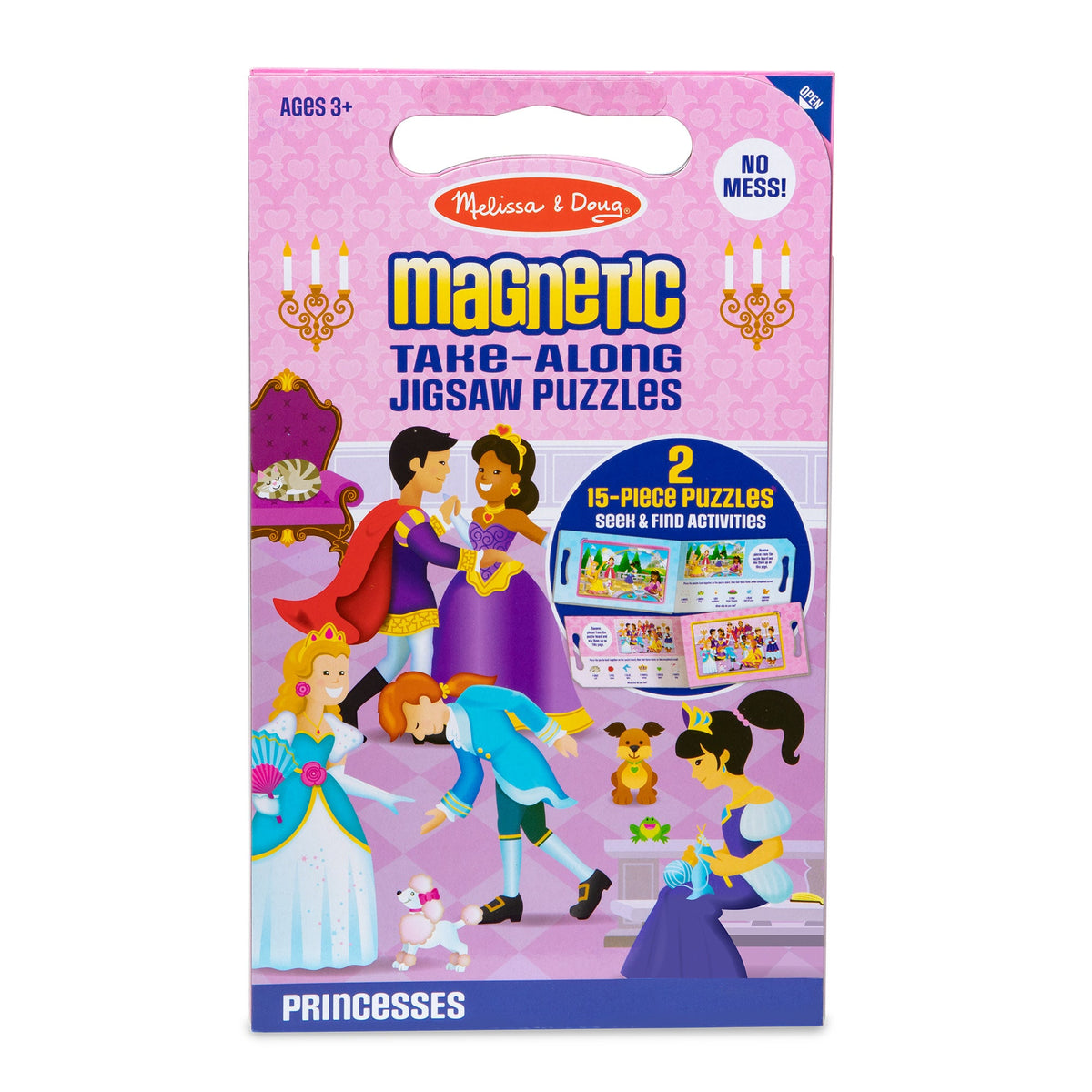 Take-Along Magnetic Jigsaw Puzzles – Princesses X0