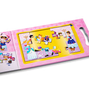 Take-Along Magnetic Jigsaw Puzzles – Princesses Z6