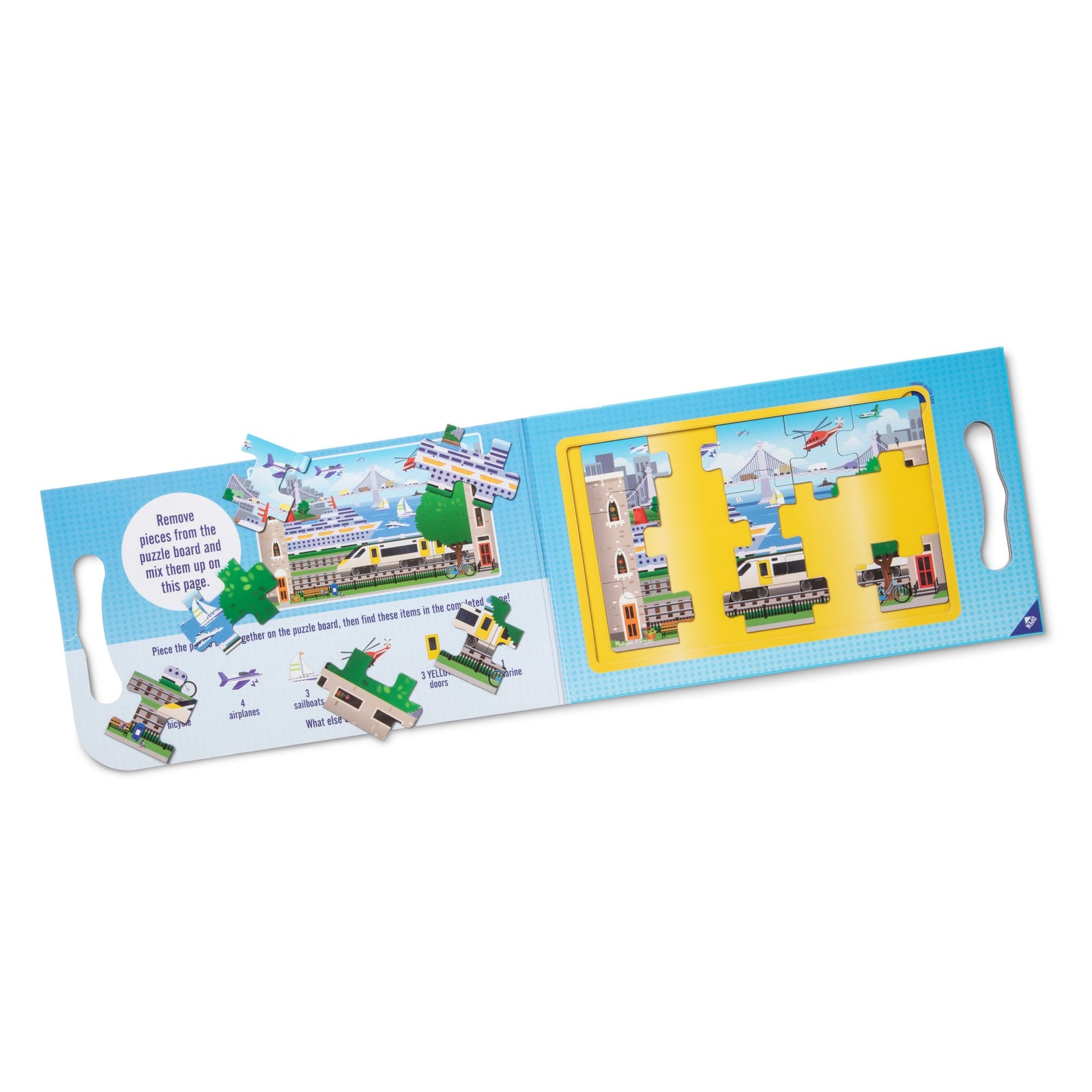 Take-Along Magnetic Jigsaw Puzzles – Vehicles F6