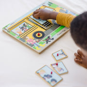 The Wheels on the Bus Song Puzzle - 6 Pieces S6