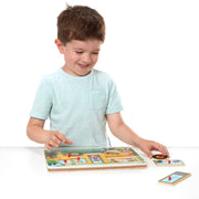 The Wheels on the Bus Song Puzzle - 6 Pieces S6