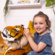 Tiger Lifelike Plush Stuffed Animal F9
