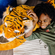 Tiger Lifelike Plush Stuffed Animal F9