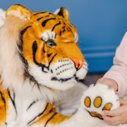 Tiger Lifelike Plush Stuffed Animal F9