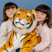 Tiger Lifelike Plush Stuffed Animal F9