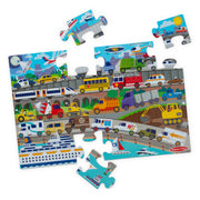 Traffic Jam Floor Puzzle - 24 Pieces I7