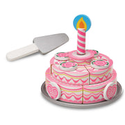 Triple-Layer Party Cake - Wooden Play Food R0