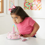 Triple-Layer Party Cake - Wooden Play Food R0
