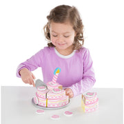 Triple-Layer Party Cake - Wooden Play Food R0