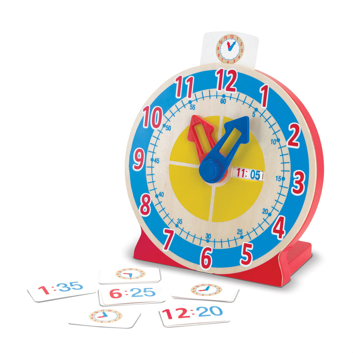 Turn & Tell Wooden Clock E3
