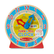 Turn & Tell Wooden Clock V7