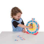 Turn & Tell Wooden Clock V7