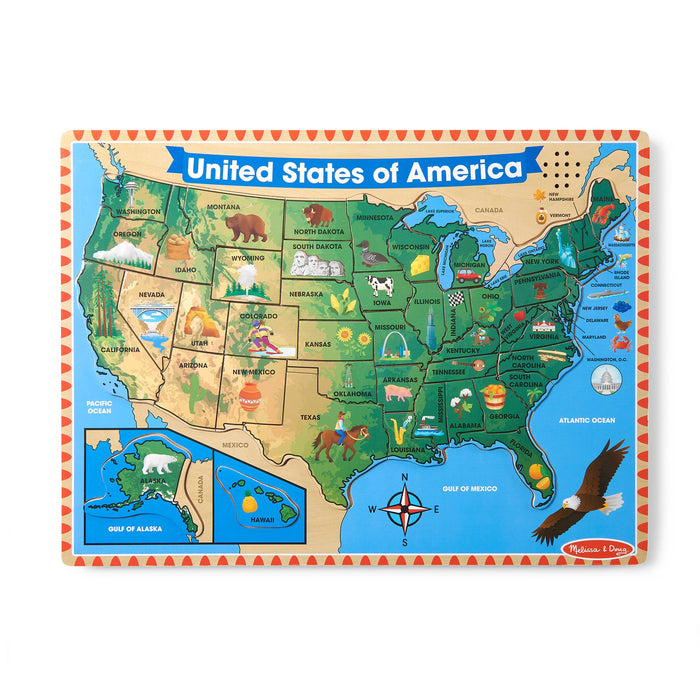 U.S.A. Sound Puzzle - 40 Pieces D9