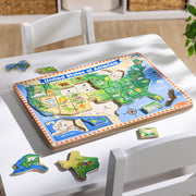 U.S.A. Sound Puzzle - 40 Pieces V6