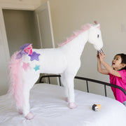 Unicorn Lifelike Plush Stuffed Animal J8