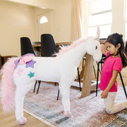 Unicorn Lifelike Plush Stuffed Animal J8