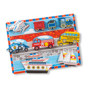 Vehicles Chunky Puzzle - 9 Pieces Q7