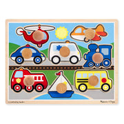 Vehicles Jumbo Knob Puzzle - 8 pieces L6