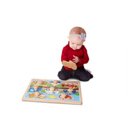 Vehicles Jumbo Knob Puzzle - 8 pieces L6