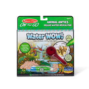 Water Wow! Animal Antics Deluxe Water-Reveal Pad - On the Go Travel Activity X9