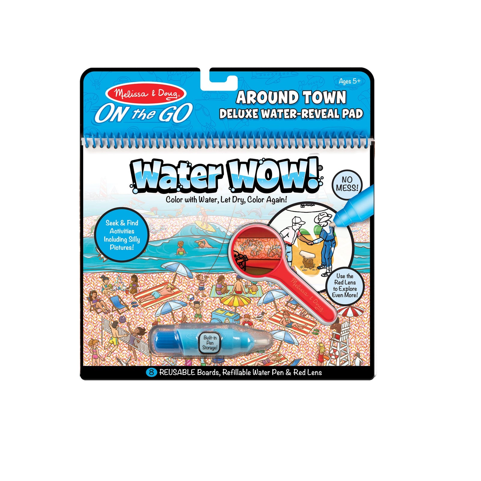 Water Wow! Deluxe Water-Reveal Pad - Around Town Q0