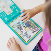 Water Wow! Occupations - Water Reveal Pad On the Go Travel Activity V9