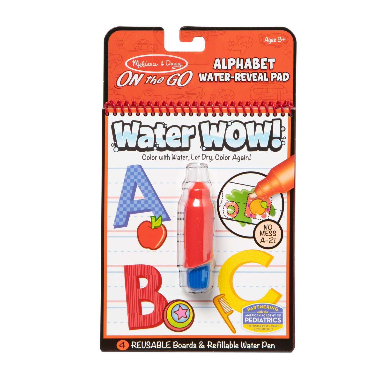 Water Wow! Water-Reveal Activity Pad - Alphabet G2