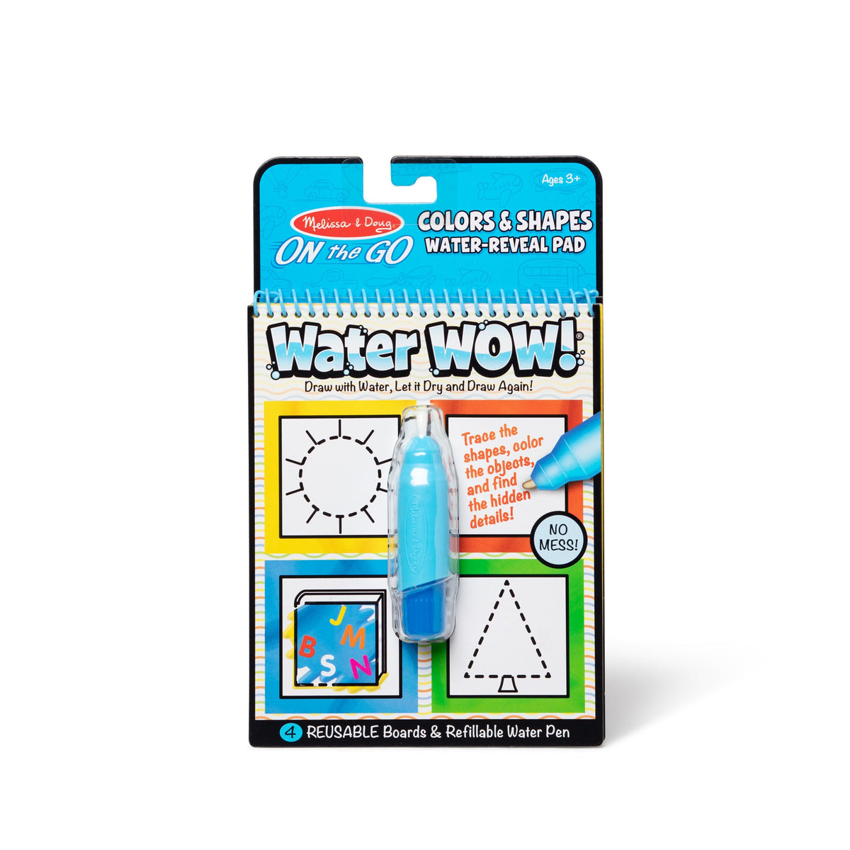 Water Wow! Water-Reveal Pad - Colors, Shapes J6