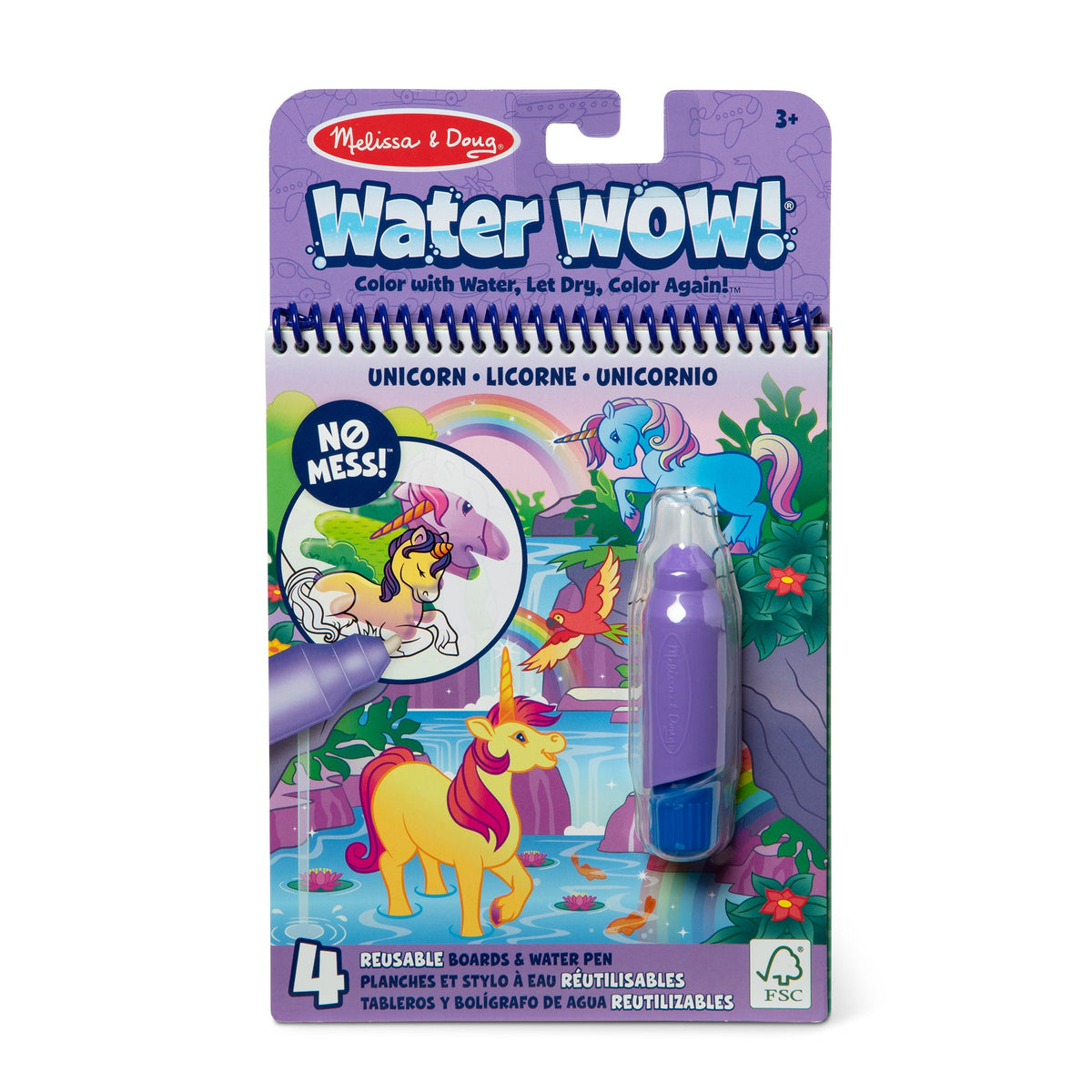 Water WOW! Water-Reveal Pad - Unicorn R3