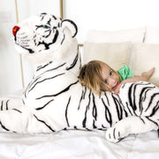 White Tiger Giant Stuffed Animal V8