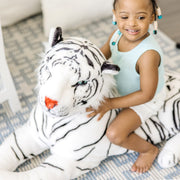 White Tiger Giant Stuffed Animal V8