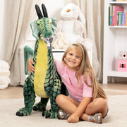Winged Dragon Lifelike Plush Stuffed Animal U7