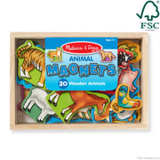 Wooden Animal Magnets S2