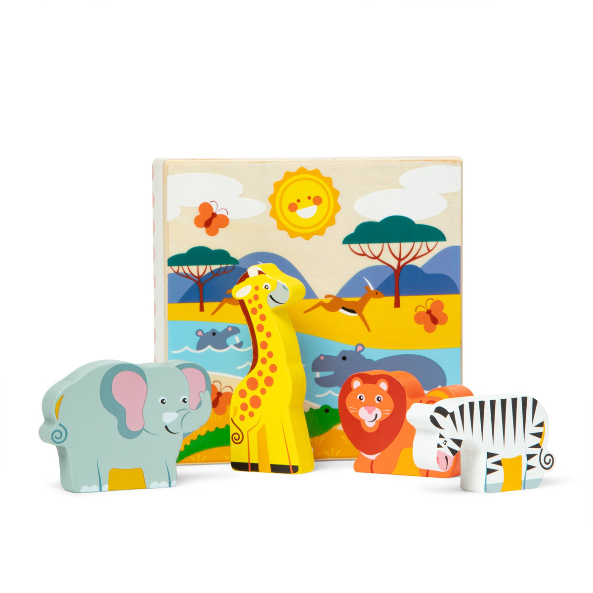 Wooden Animal Matching - Safari G6