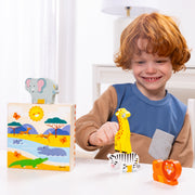 Wooden Animal Matching - Safari U1