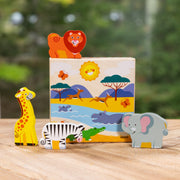 Wooden Animal Matching - Safari U1