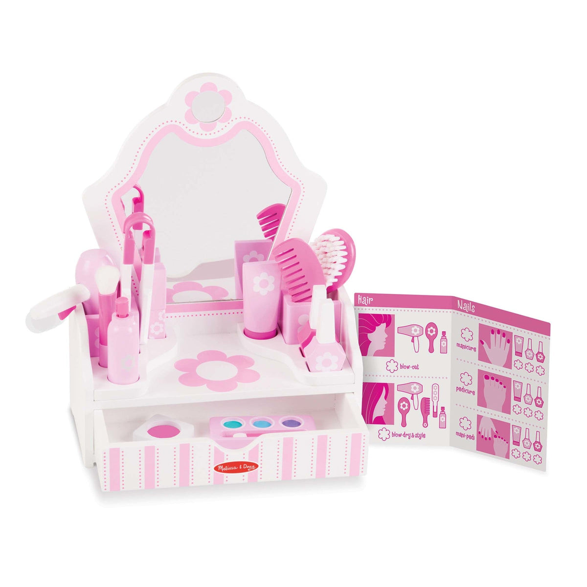 Wooden Beauty Salon Play Set I6