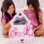 Wooden Beauty Salon Play Set W6