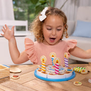 Wooden Birthday Cake Play Set M6