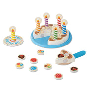Wooden Birthday Cake Play Set V8