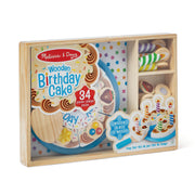 Wooden Birthday Cake Play Set V8