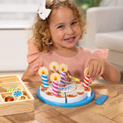 Wooden Birthday Cake Play Set V8