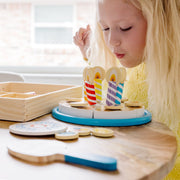 Wooden Birthday Cake Play Set V8