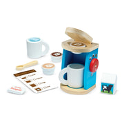 Wooden Brew & Serve Coffee Set X5