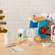 Wooden Brew & Serve Coffee Set X5