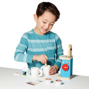 Wooden Brew & Serve Coffee Set X5