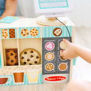 Wooden Cafe Barista Coffee Shop A6